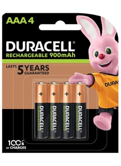 Buy Duracell Rechargeable AAA4 900mAh in Saudi Arabia