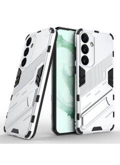 Buy GOLDEN MASK Compatible with Samsung Galaxy S24 Plus Punk Case Anti Protection (White) in Egypt