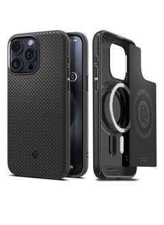 Buy Spigen Magnetic Charging Phone Case For Apple iphone15Pro (2023) 6.1 inch Black in Saudi Arabia