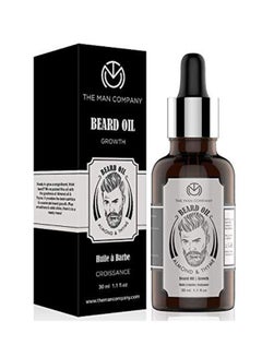 اشتري Beard Oil for Growing Beard Faster with Almond & Thyme, 100% NATURAL, Best Beard Growth Oil for Men, Nourishes & Strengthens Uneven Patchy Beard - 30ML في الامارات