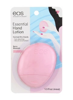 Buy EOS Essential Hand Lotion Normal/Dry Hands - Berry Blossom, 44ml in UAE