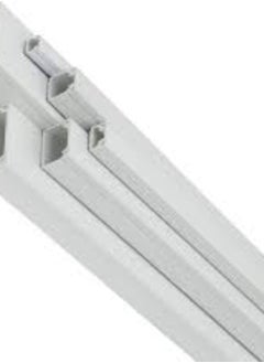 Buy KNP Electrical PVC Trunking with dimensions of 16mm x 16mm is designed for organizing and protecting small to medium-sized cables or wires. in UAE