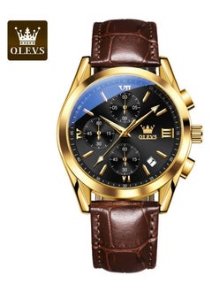 Buy Mens Chronograph Waterproof Analog Quartz Watch in UAE