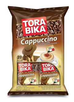 اشتري Tora Bika Cappuccino Rich Foam Coffee With Extra Choco Granule 20*25g في مصر