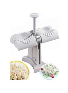 Buy Dumpling Maker Household Double Head Automatic Dumpling Maker With Press Mold Making Tool Wrap Two at A time Make Quick And Easy Dumpling For Home, Restaurant in Saudi Arabia