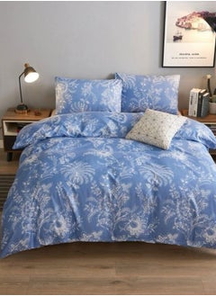 Buy Various King/Queen/Single Size Bedding Set Without Filler, Jacobean Flower Design in UAE