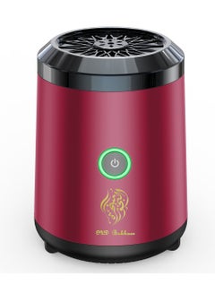 Buy New Style Mini Car USB Type-C Power Rechargeable Incense Burner Red in Saudi Arabia