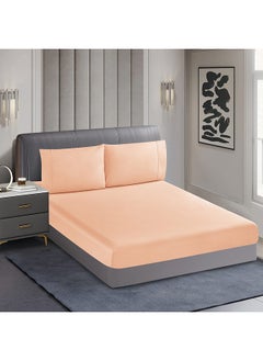 Buy 100% Cotton Bed Sheet Set In Various Colors in Saudi Arabia