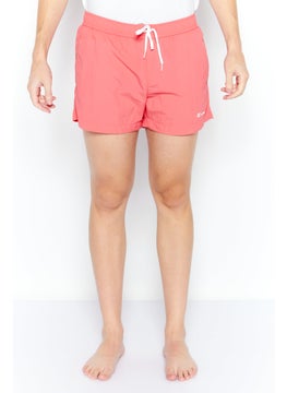 اشتري Men Brand Logo Board Short, Pink في الامارات