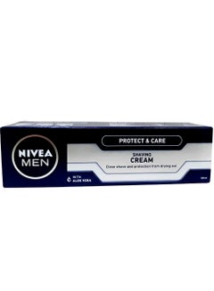 Buy MEN Shaving Cream Protect & Care With Aloe Vera - 100 Ml in Egypt