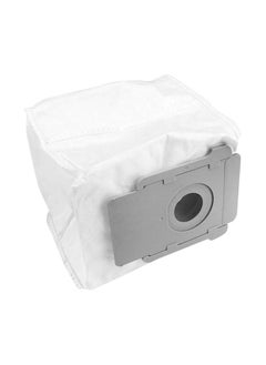 اشتري 4-Piece Replacement Vacuum Cleaner Dust Disposal Bag H27131-3 White/Grey في السعودية