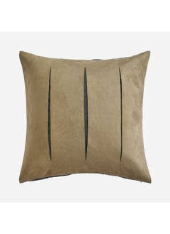 Buy Theo Imitation Leather Cushion 45 x45 Cm - Ecc062 in UAE