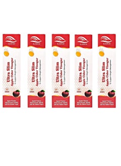 Buy Ultra Slim Apple Cider Vinegar Effervescent Tablets 20's | Pack of 5 in UAE