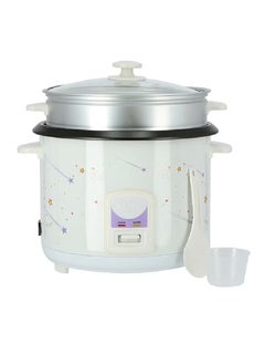 Buy Electric Rice Cooker 2.8 L  White/Purple/Black in Saudi Arabia