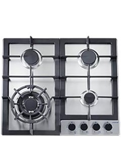 Buy Universal Hob 4 Burner full safety 60 cm Stainless-BHV001506040STCS in Egypt