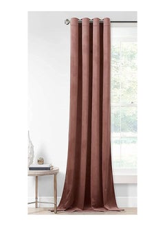 Buy Elegant Velvet Thermal Insulated Curtain for Living Room With Steel Grommets 1 panels in Egypt