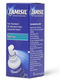 Buy Lamisil Spray, for the treatment of fungal infections - 30 ml in Saudi Arabia