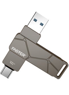 Buy 512GB Type C Flash Drive 2 in 1 USB C 3.1 Dual OTG Multi Functional,Metal Body,Jump Drive Memory Stick with Keychain Suitable for USB-C Devices,Samsung, iPhone 15, MacBook,iPad, Computers and Tablets in UAE