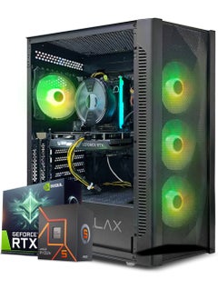 Buy Gaming PC, AMD Ryzen 5-3600,RTX 3050 , 16GB RAM, 1TB SSD, Air Cooler 120 MM ,Window 11 Pro, Black Case in UAE