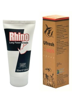 Buy Spray for men 30 ml +Hot Reno Power Tagil Cream 30 ml in Saudi Arabia