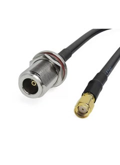 Buy OHM N-Type Female to RP-SMA Male Cable (RG223) - N-Type Connector Waterproof and Panel Mount in Egypt