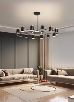 Buy Modern Chandelier-3colors Led  90 cm 851016-12 in Saudi Arabia