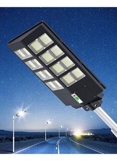 اشتري 3600W Solar Street Light Dusk to Dawn with Remote Control Motion Sensor Solar Lights Outdoor Waterproof Perfect for Patio, Shed, Garden, Backyard في الامارات