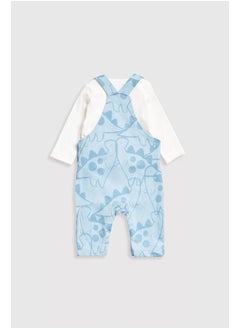 اشتري Dinosaur Dungarees and Bodysuit Set في السعودية