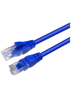 اشتري eDATALIFE CAT6 CABLE 1M PATCH CORD    ( Blue - plastic bag ) في السعودية