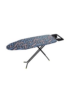 Buy Royalford Ironing Board With Steam Iron Rest Blue And White 110 x 34 cm in UAE