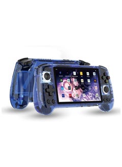 اشتري RG556 Handheld Game Console Unisoc T820 Android 13 5.48 inch AMOLED Screen 5500mAh WIFI Bluetooth Retro Video Players,Blue 256G في الامارات