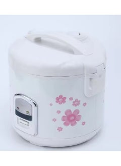 Buy 3L Large Capacity Rice Cooker Multicooker with Premium Quality Inner Pot And Keep Warm Function Household Stewpot And Food Steamer for 2-4 People White in UAE