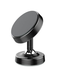 اشتري Universal Strong Magnetic Swivel Grip 360 For Car Sticky Dashboard Mobile Phone Holder Black في الامارات