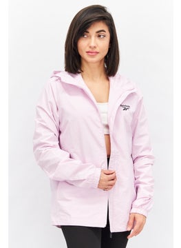 اشتري Women Sportswear Fit Hooded Long Sleeve Running Sweatshirts, Pink في الامارات