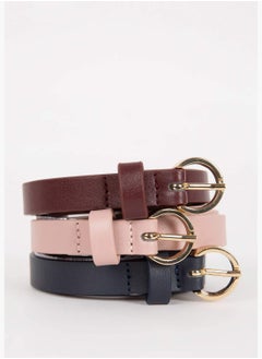 اشتري 3 Pack Woman Belt في الامارات