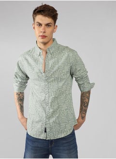 Buy Men’s Regular Fit Multi Colour Cotton Shirt – Comfortable and Stylish in UAE