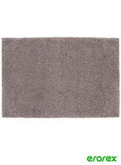 Buy Bath mat beige 60x90 cm in Saudi Arabia