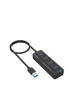 اشتري موزع USB 3 بـ4 منافذ مع كابل بطول 1 متر للاب توب وماك بوك وسيرفس برو والمزيد من اجهزة USB من اون تن , متعدد الالوان متعدد الألوان في مصر