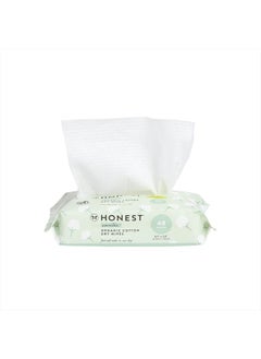 اشتري Dry Baby Wipes | 100% Organic Cotton, Gentle, Disposable | 48 Count في الامارات