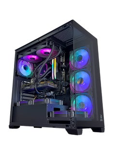 اشتري Vesper Gaming PC - Intel Core i5-14400F upto 4.7GHz Processor (CPU) | ASUS Dual GeForce RTX 4060 EVO OC 8GB Graphics Card (GPU) | 32GB (2x16GB) RAM Memory | 1TB M.2 NVMe SSD Storage | ARGB AIO Liquid Cooler | WiFi Ready | Windows 11 Pro (OS) | Game Sekret Desktop Computer Tower في الامارات