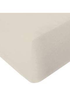 اشتري Infinitee Xclusives Fitted Sheet Queen Size – 1 Piece 60”x80” deep Pocket Beige Queen Size Fitted Sheets only, Fitted Bed Sheets – Lightweight Soft Microfiber, Shrink and Fade Resistant Fitted Sheets في الامارات