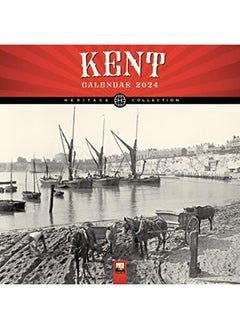 اشتري Kent Heritage Wall Calendar 2024 Art Calendar By Flame Tree Studio Paperback في الامارات