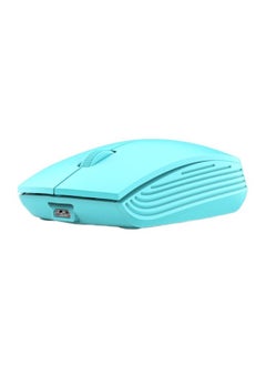 اشتري 811 3 Keys Laptop Mini Wireless Mouse Portable Optical Mouse, Spec: Double Model (Blue) في السعودية