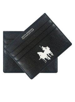 Buy mbra Series Men's Slim Wallet Card Holder - Black | Stylish and Functional in UAE