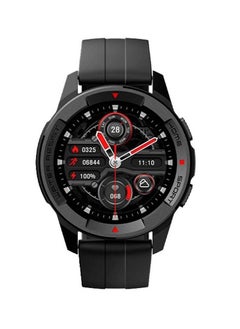 Buy Bluetooth Smartwatch 1.3 Inch AMOLED Screen 38 Sports Modes Heart Rate Blood Oxygen Sleep Monitoring Water-Resistant 350mAh Battery 60 Days Long Standby Time Multi-language - Black in UAE