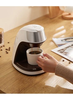 اشتري Household American Coffee Maker Mini Portable Office Brewer Semi Automatic Coffee Maker في الامارات