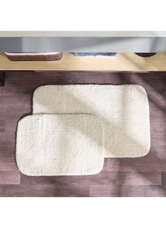 Buy Brace 2-Piece Microfibre Bathmat Set 80 x 50 cm in Saudi Arabia