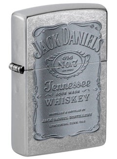 اشتري Zippo 48284 207 Jack Daniel's Street Chrome Windproof Lighter في الامارات