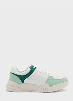 Buy Mixed Material Sneaker in UAE