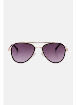 اشتري Men KC2837 Pilot Aviator Sunglasses, Gold/Black في الامارات